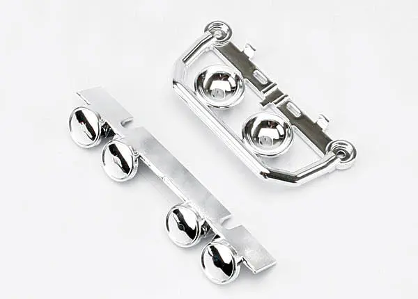 Traxxas Roof/Bumper Light Bar Set (Chrome) 1