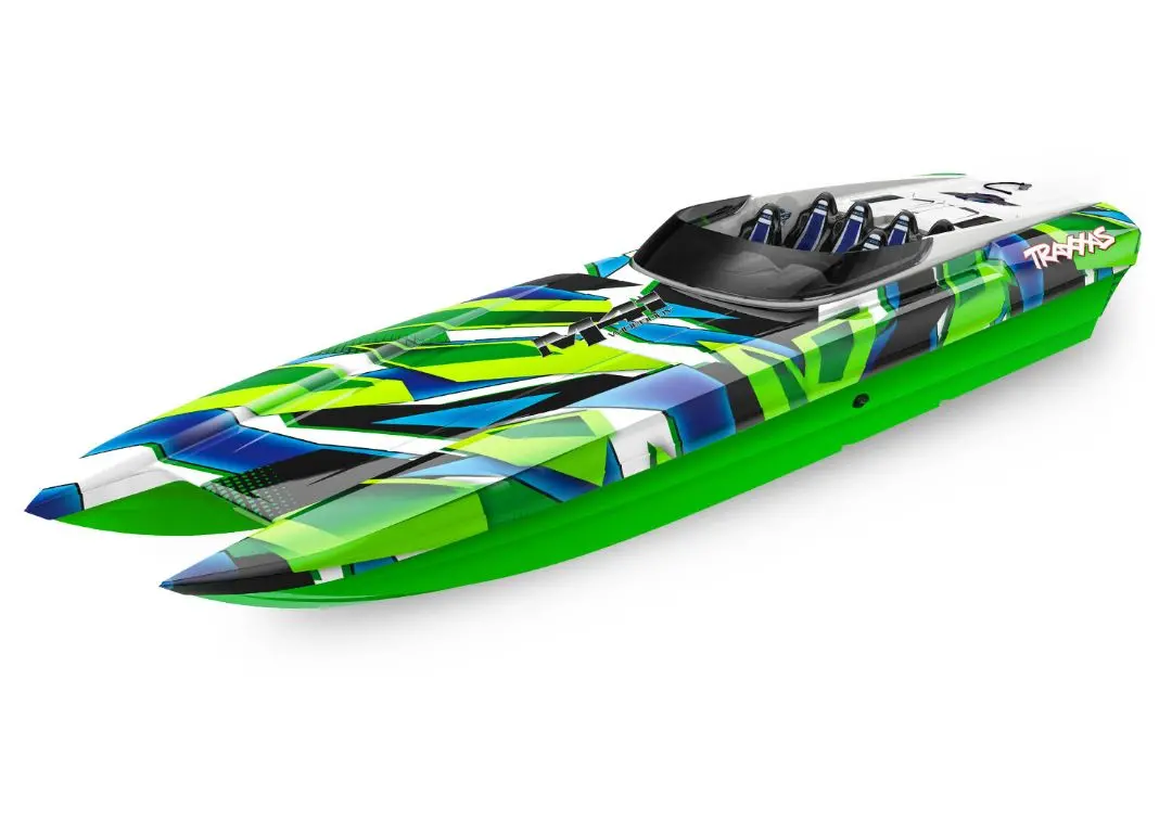 Traxxas Dcb M41 Widebody Catamaran Rtr (Green) 1