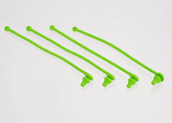 Traxxas Body Clip Retainer Set: Green (4) 1
