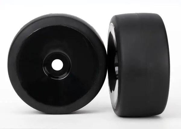 Traxxas Xo-1 Rear Tire W/Dish Wheels(Black) 1