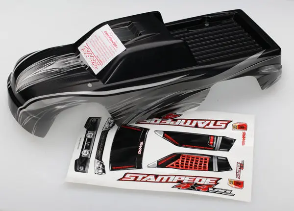 Traxxas Prographix Body W/Decal Sheet: Stampede 4X4 1