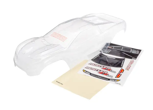 Traxxas Rustler 4X4 Body (Clear/Trimmed/Decal Sheet 1