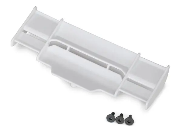 Traxxas Wing: Rustler 4X4 (White) 1