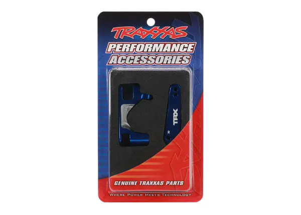 Traxxas Aluminum Caster Block Set: Blue 1