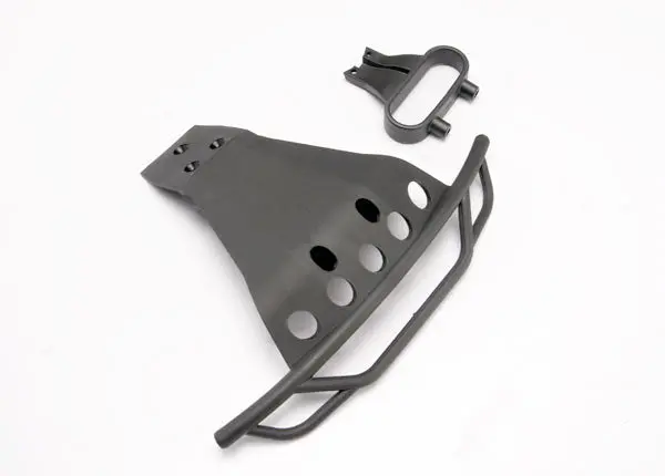 Traxxas Front Bumper & Mount (Black) 1