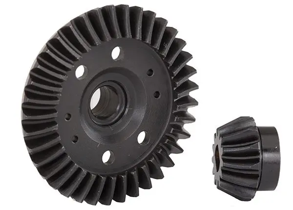 Traxxas Rear Differential Ring And Pinion Gear: Spiral Cut 1
