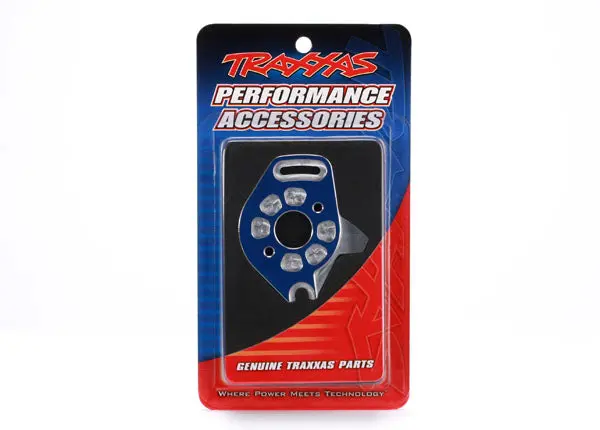 Traxxas Aluminum Motor Plate (Blue) 1
