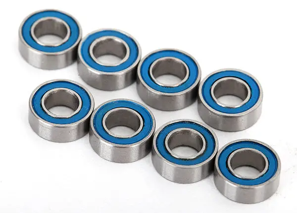 Traxxas Rubber Sealed Bearing (4X8x3mm) (8) Blue 1