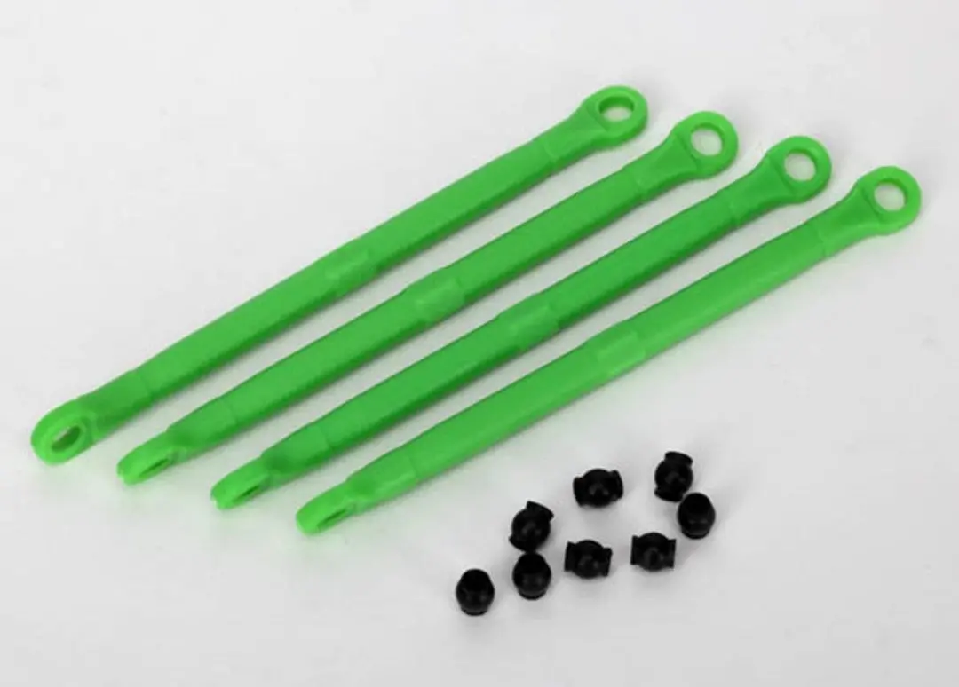 Traxxas Front And Rear Toe Links: 1/16 (Green) 1