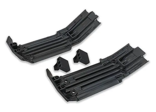 Traxxas Front & Rear Skidplate W/Rubber Impact Cushion 1