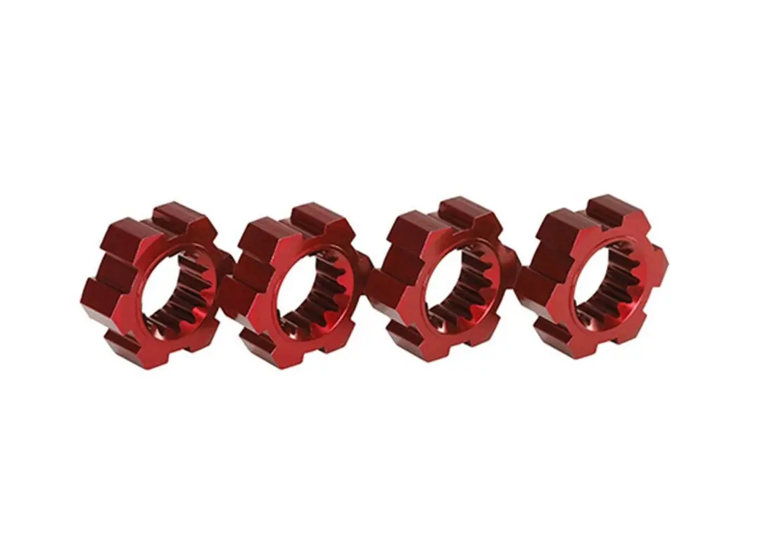 Traxxas Aluminum Wheel Hex Hub: X-Maxx (Red) 1