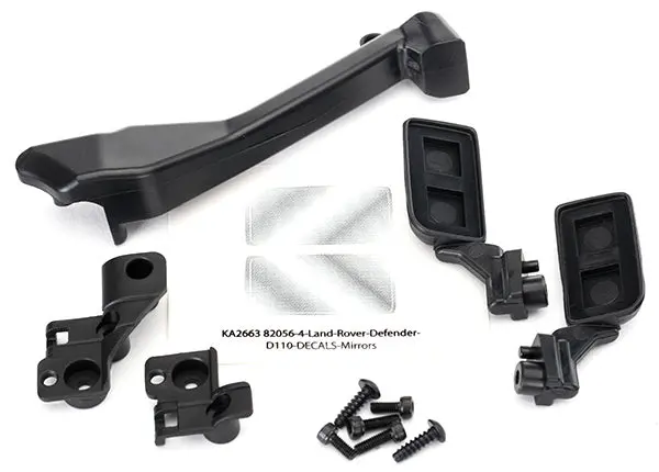 Traxxas Side Mirrors/Snorkel And Mounting Hardware 1