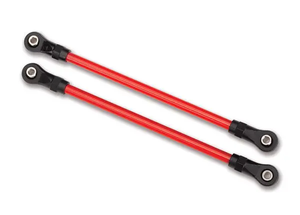 Traxxas Powder Coated Rear Lower Suspension Links: Trx-4 Lift Kit (Red) 1