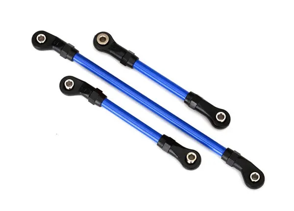 Traxxas Powder Coated Steering Link Set And Panhard: Trx-4 Lift Kit (Blue) 1