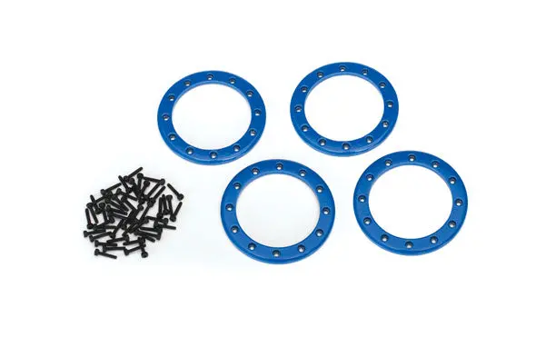 Traxxas Aluminium 2.2” Beadlock Rings (Blue) 1