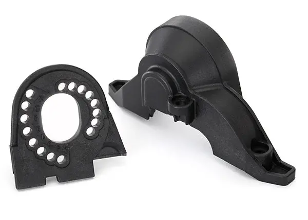 Traxxas Motor Plate And Upper Spur Gear Cover 1