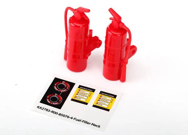 Traxxas Fire Extinguishers (Red) 1