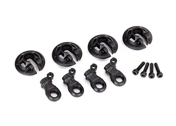 Traxxas Gtr Lower Spring Retainers (4) 1