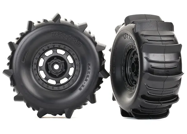 Traxxas Paddle Tire And Wheels (Desert Racer) 1