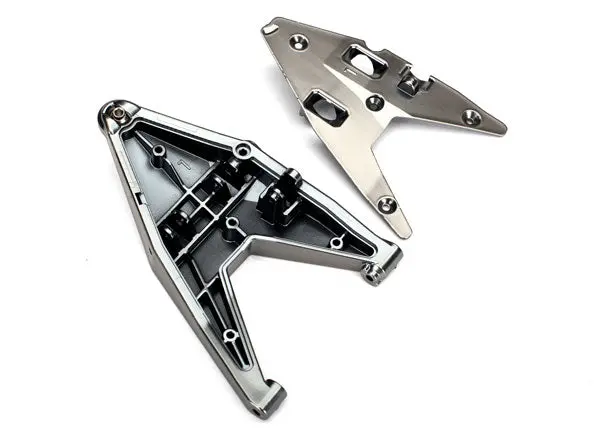 Traxxas Lower Left Suspension Arm W/Insert Udr (Satin Black Chrome) 1