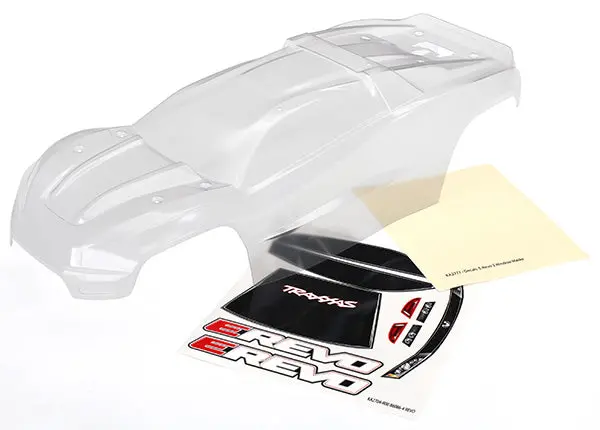 Traxxas Body Clear/Trimmed/Decal Sheet: E-Revo 2.0 1