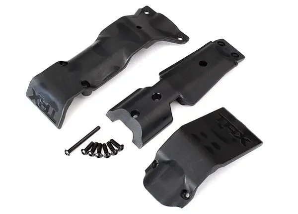 Traxxas Front And Rear Skid Plate Set: E-Revo 2.0 1