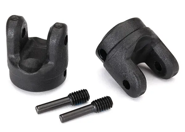 Traxxas Transmission Yokes W/4X15mm Screw Pins: E-Revo 2.0 1