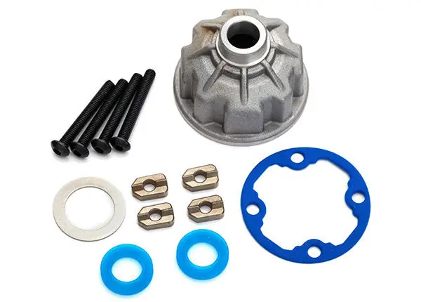 Traxxas Aluminum Differential Carrier W/ Gasket And Spacers: E-Revo 2.0 1