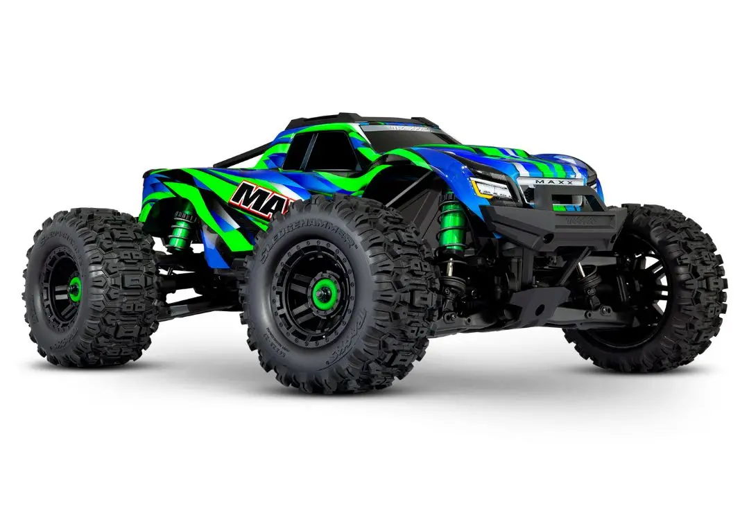 Traxxas Maxx 4S V2 1/10 Rtr 4Wd Monster Truck (Green) 1