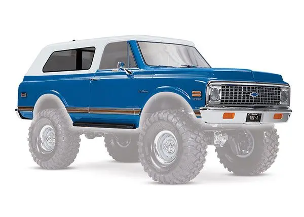 Traxxas Complete Body Set: Trx-4 1972 Chevrolet Blazer (Blue) 1
