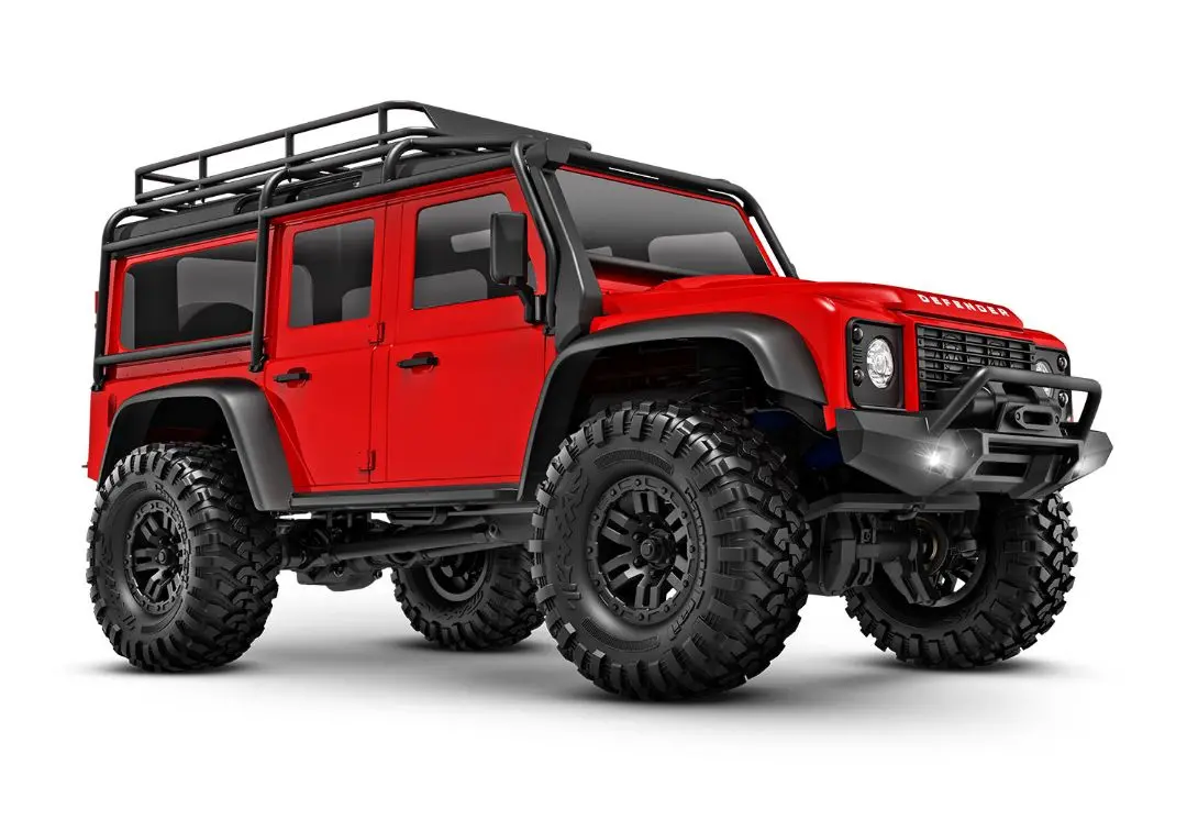 Traxxas Trx-4M Land Rover Defender: Rtr (Red) 1