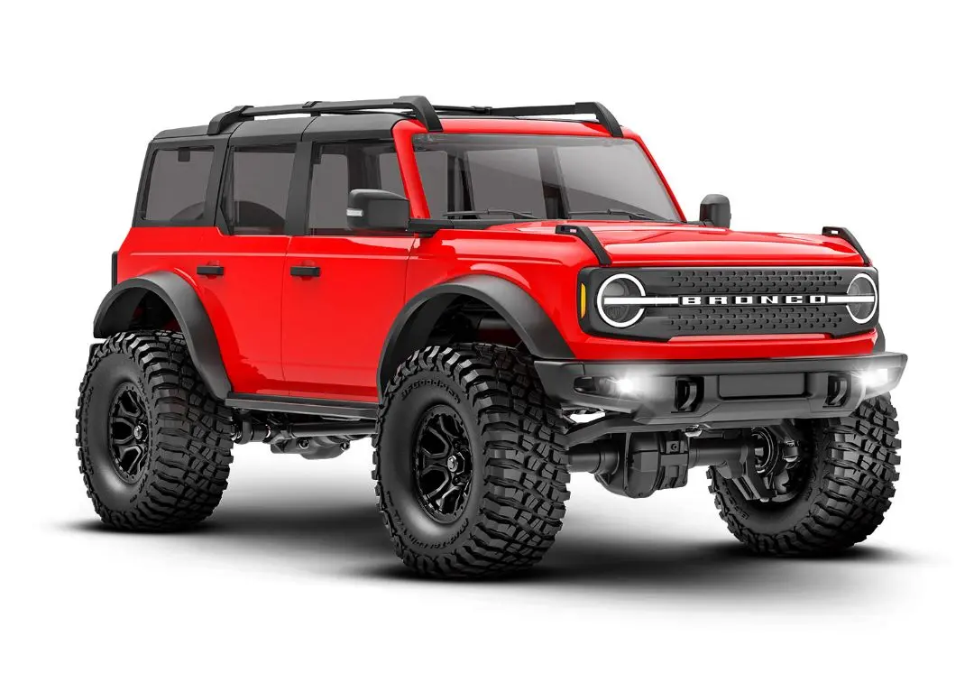 Traxxas Trx-4M 1/18 Ford Bronco: Rtr (Red) 1