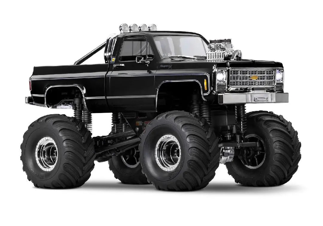 Traxxas Trx-4Mt 1/18 1979 Chevy K-10 Monster Truck Rtr (Black) 1