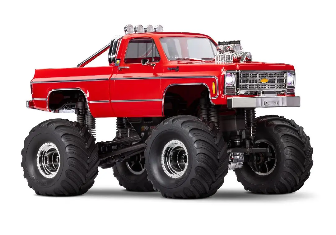 Traxxas Trx-4Mt 1/18 1979 Chevy K-10 Monster Truck Rtr (Red) 1