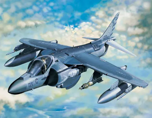 Trumpeter 1/32 Av-8B Harrier Ii Plus Model Kit 1