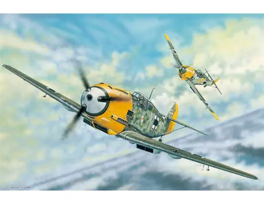 Trumpeter 1/32 Messerschmitt Bf 109E-3 Model Kit 1
