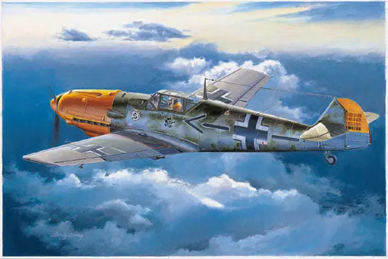 Trumpeter 1/32 Messerschmitt Bf 109E-4 Model Kit 1