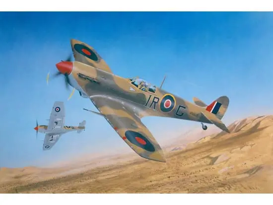 Trumpeter 1/24 Supermarine Spitfire Mk.Vb/Trop Model Kit 1
