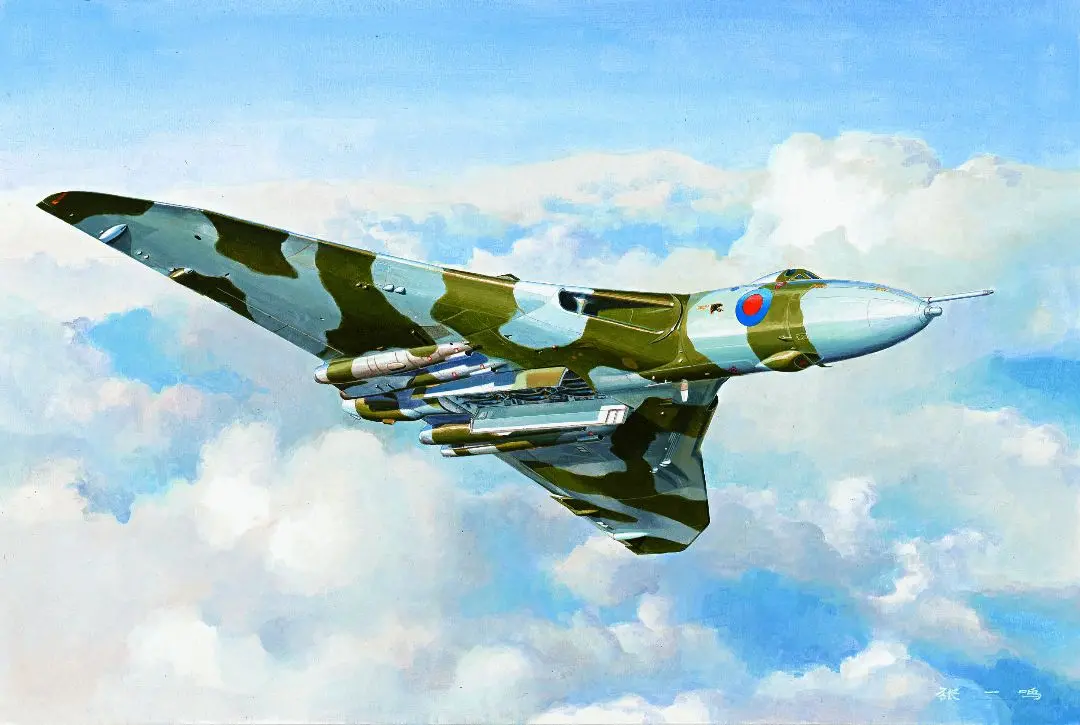 Trumpeter 1/144 Avro Vulcan B.Mkii Model Kit 1