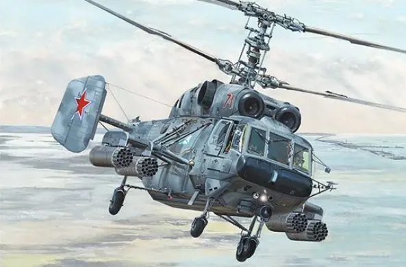 Trumpeter 1/35 Kamov Ka-29 Helix-B Helicopter Model Kit 1