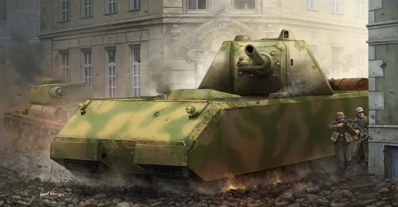 Trumpeter Models 1/35 Tank Pz.Kpfw.Viii Maus 1