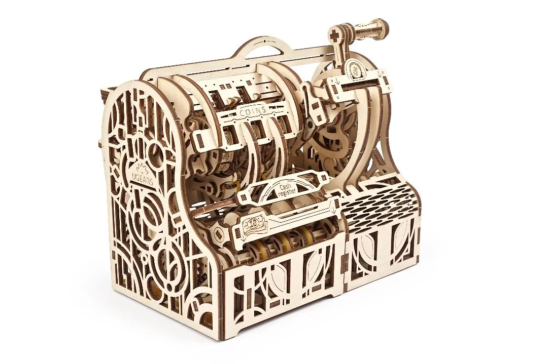 Ugears Model Cash Register - 405 Pieces 1