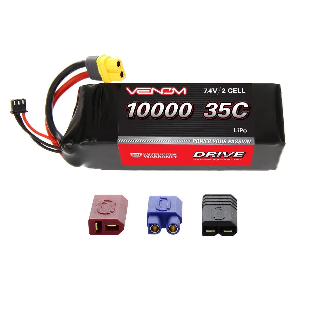 Venom 2S 7.4V 10000Mah 35C Lipo Uni Plug Soft Case 1