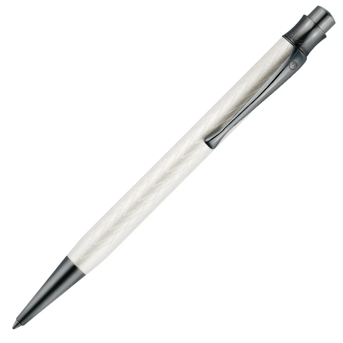 Waldmann Kugelschreiber Aura Night, Silber, Mattiertes-Silber 1