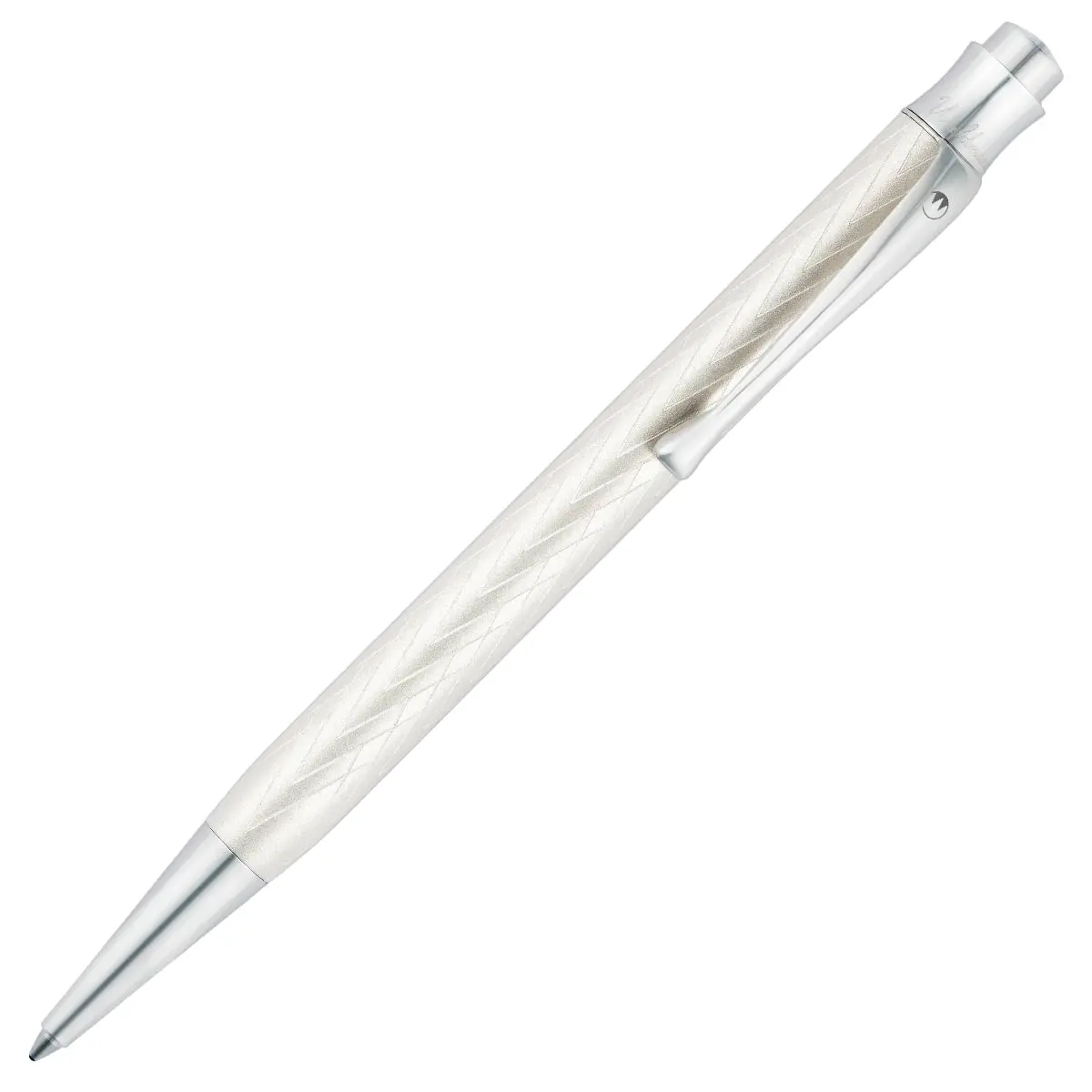 Waldmann Kugelschreiber Aura Day, Silber, Mattiertes-Silber 1