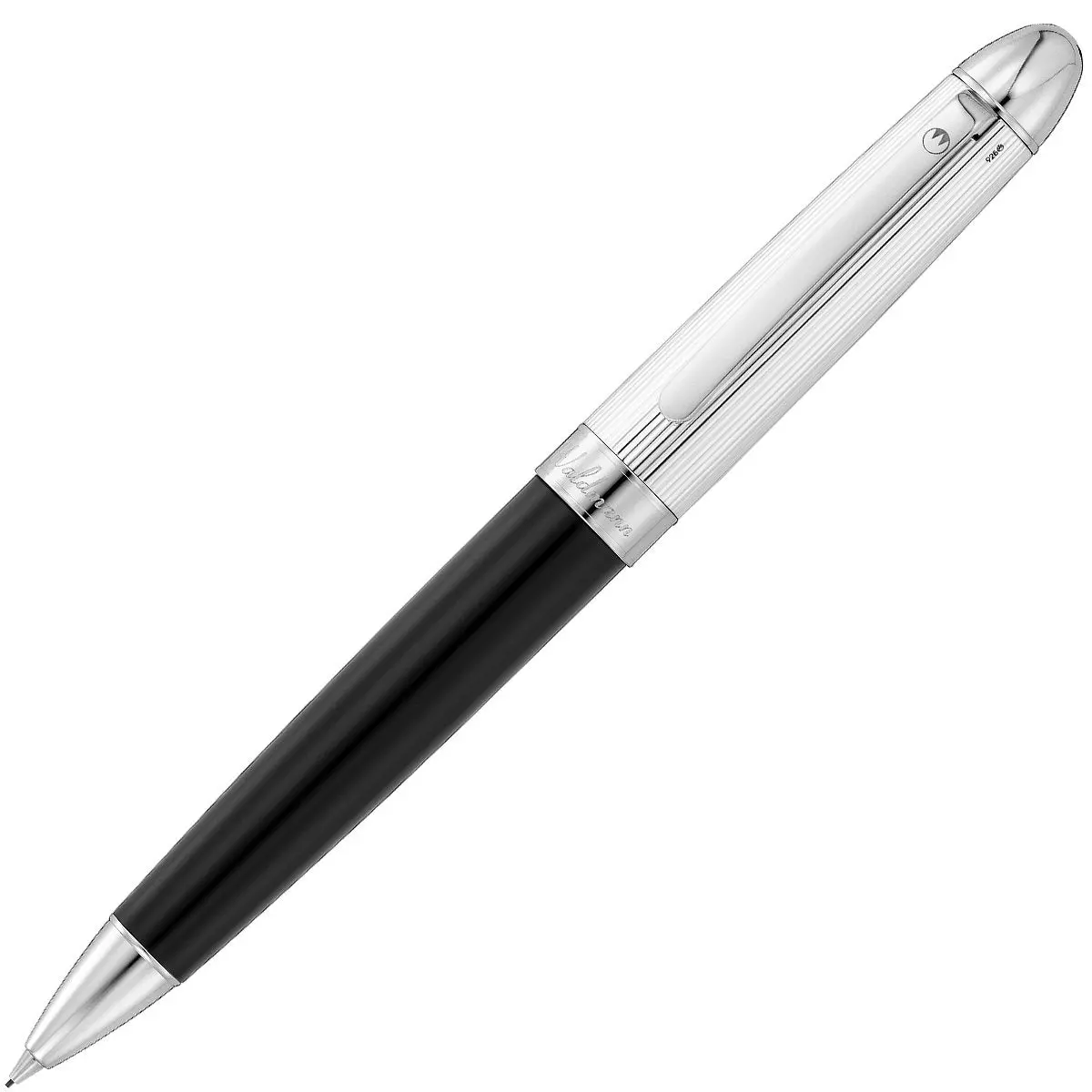Waldmann, Bleistift Précieux, Linien, Hochglanzpoliert, Schwarz 1