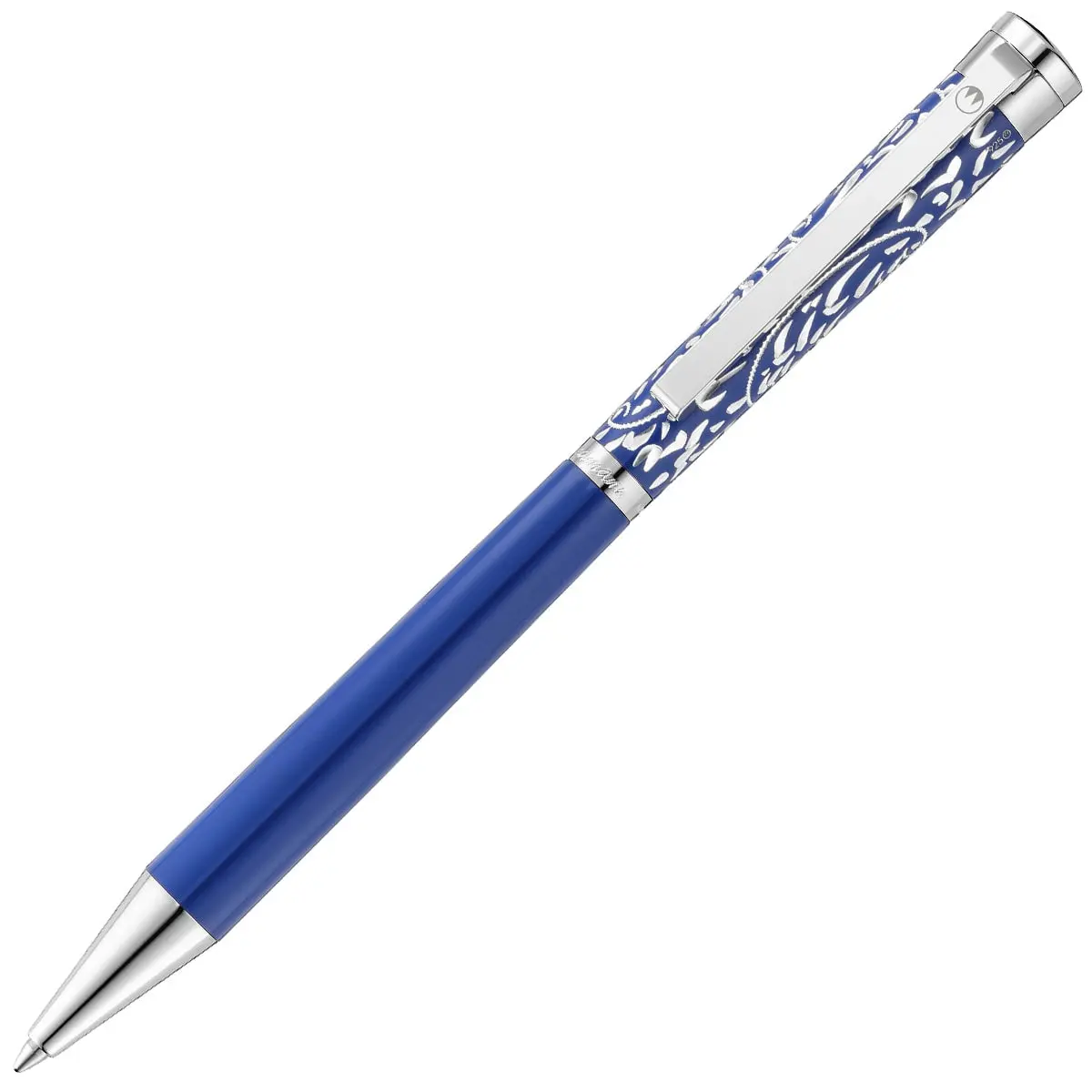 Waldmann, Kugelschreiber Xetra Vienna Special Ed. Handgravur, Blau 1