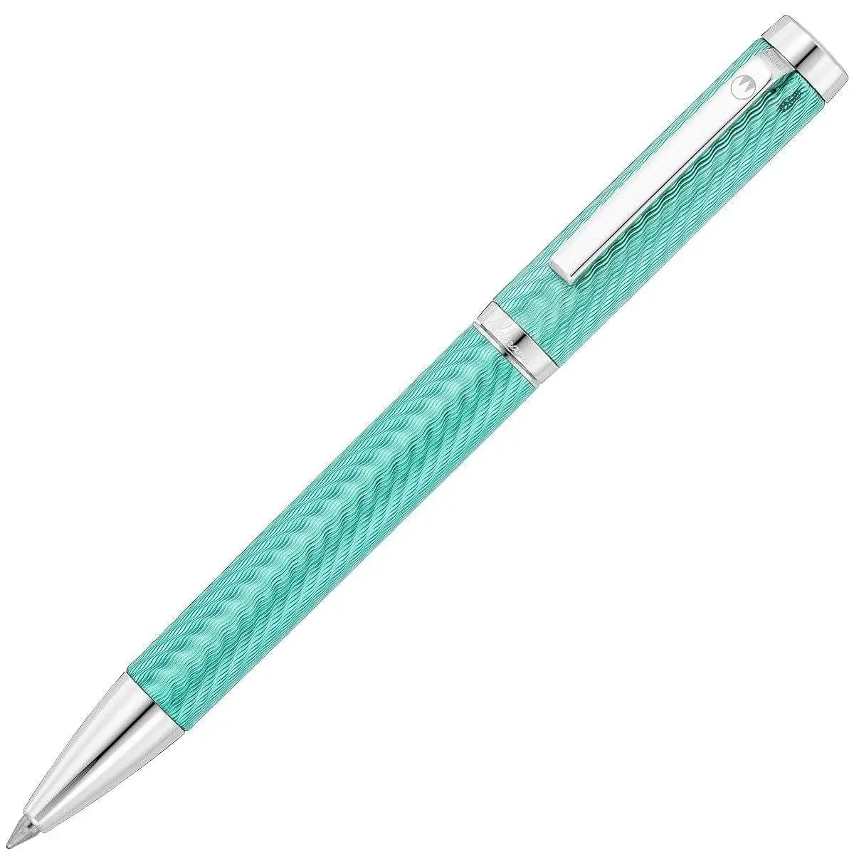 Waldmann, Tintenroller Liberty, Wellen, Guillochiert, Aquamarine 1