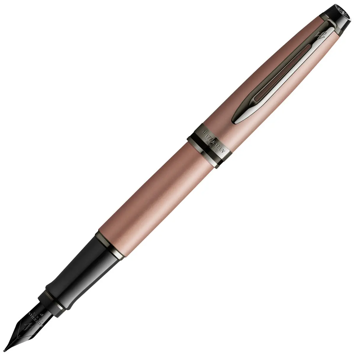 Waterman, Füller Expert Metallic Special Ed. Ruthenium, Metallic Roségold 1
