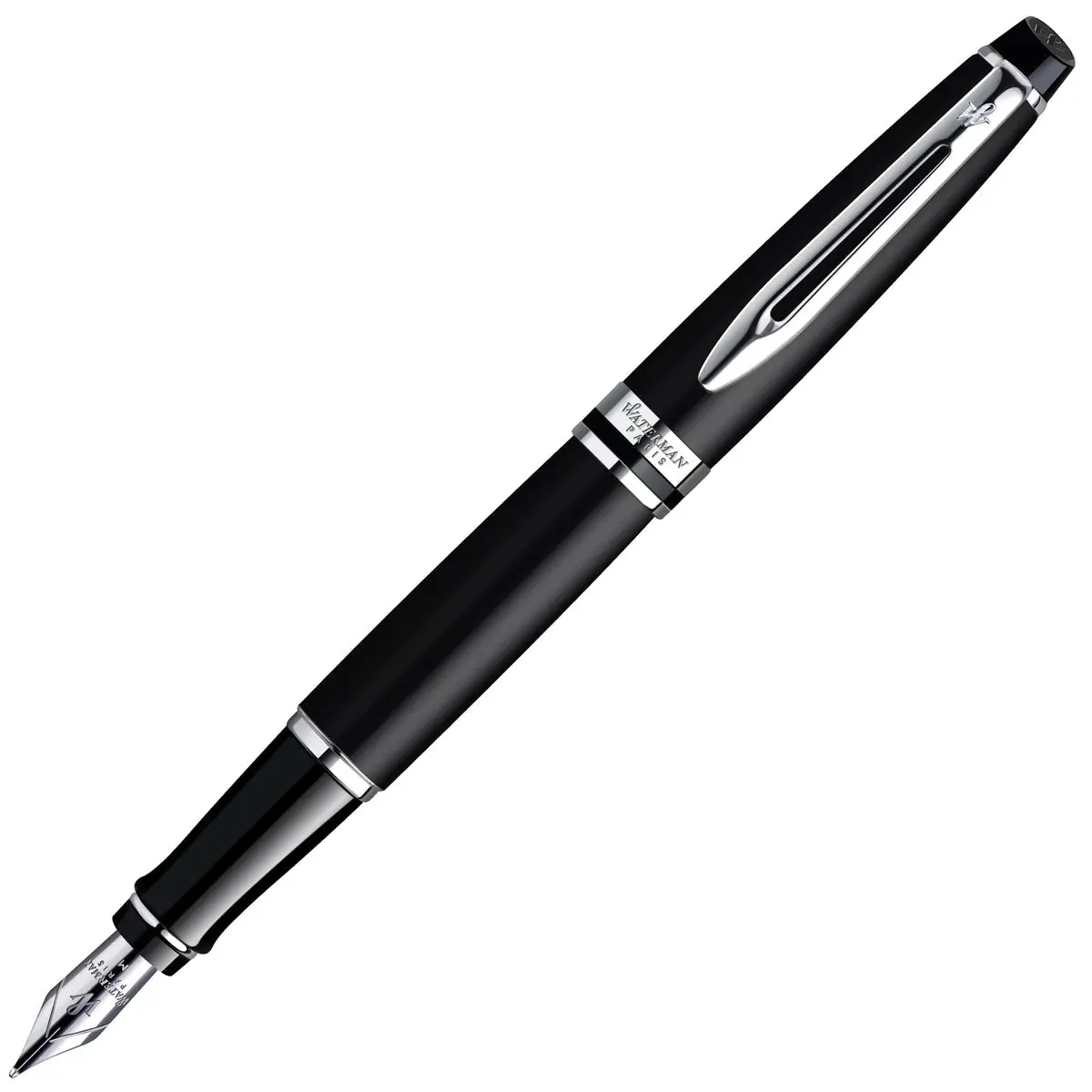 Waterman, Füller Expert, Chrom, Mattschwarz 1